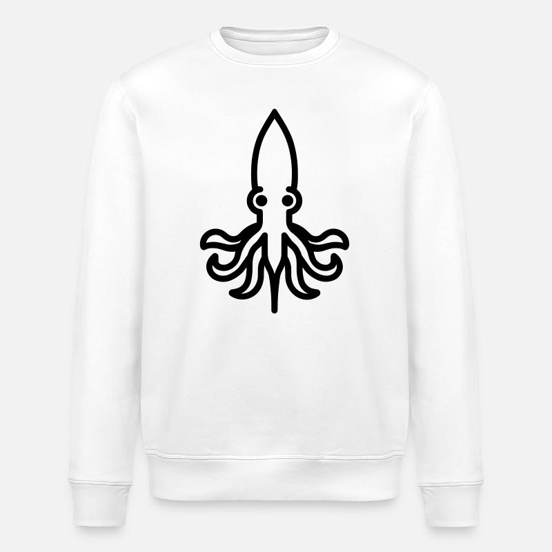 calmar - Sweat bio ROLLER Stanley/Stella Unisexe - blanc