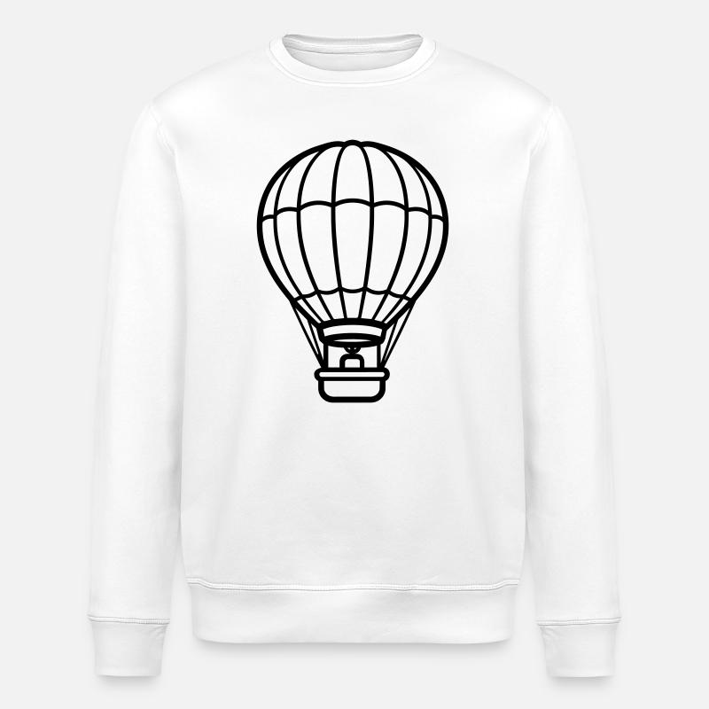 ballon - Sweat bio ROLLER Stanley/Stella Unisexe - blanc