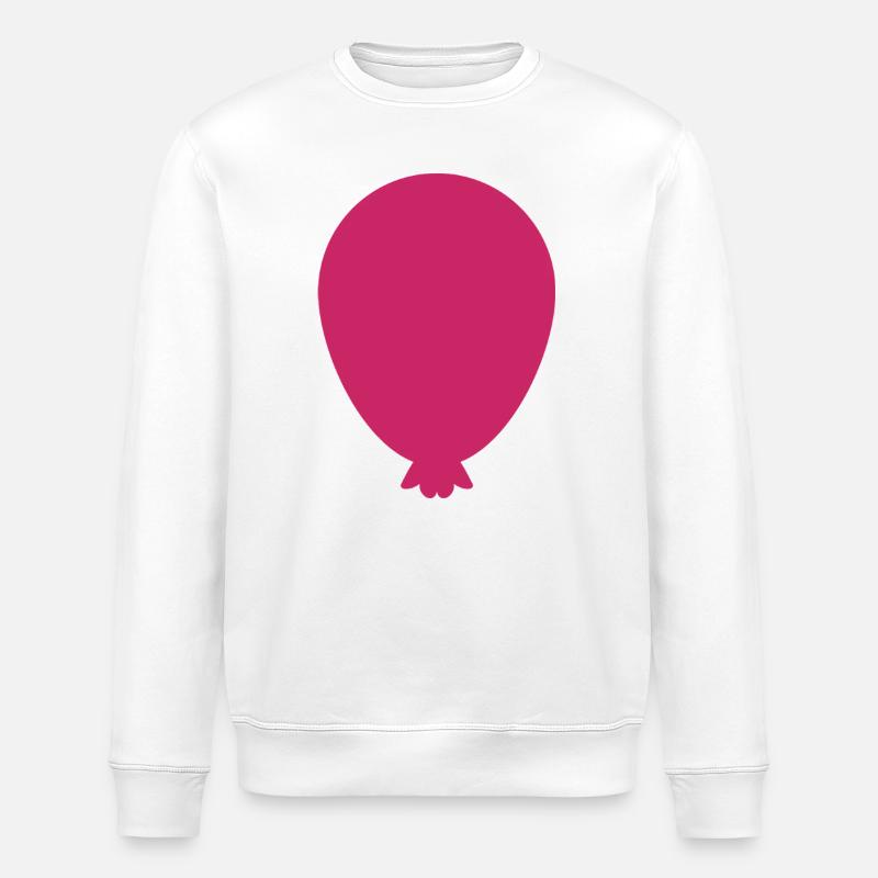 Ballonform - Stanley/Stella Unisex Bio-Sweatshirt ROLLER - Weiß