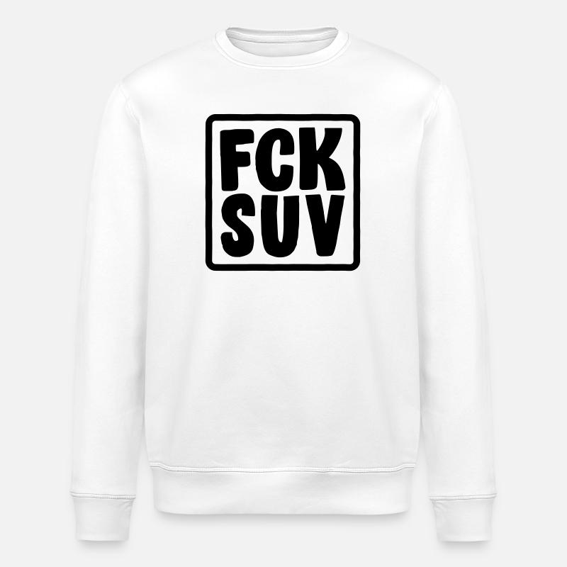 VUS FCK - Sweat bio ROLLER Stanley/Stella Unisexe - blanc