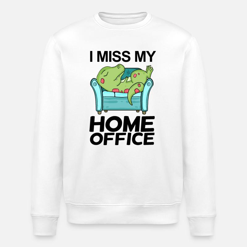 Home Office - Stanley/Stella Unisex Bio-Sweatshirt ROLLER - Weiß