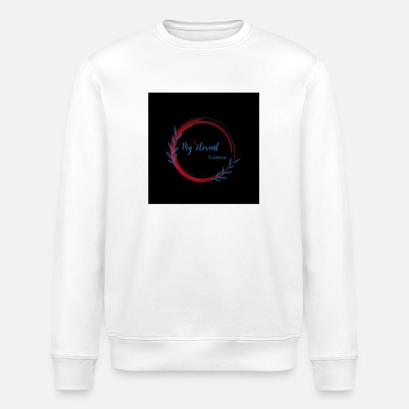 rainbow butterfly créa - Sweat bio ROLLER Stanley/Stella Unisexe - blanc