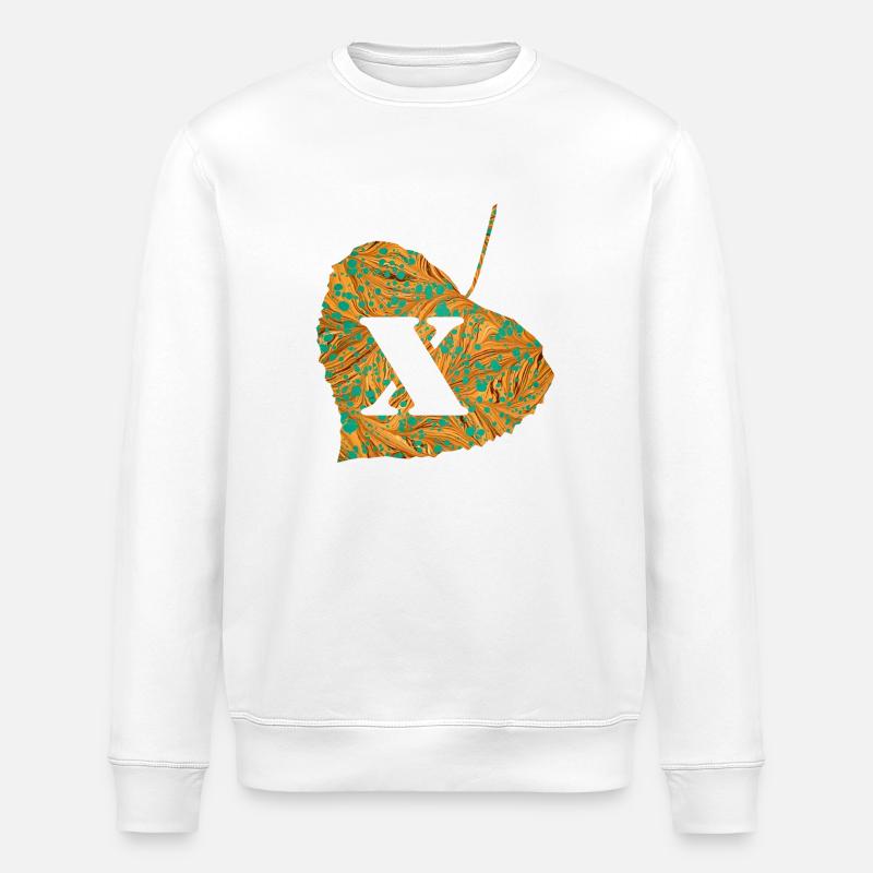 Sheet E 95 x - Stanley/Stella ROLLER Unisex Organic Sweatshirt - white