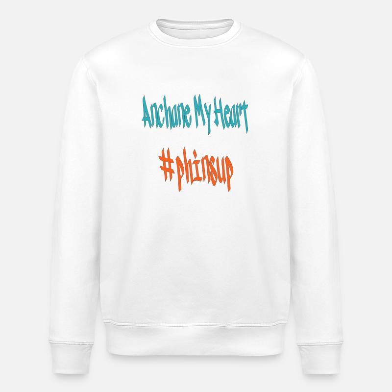 anchane - Stanley/Stella Unisex Bio-Sweatshirt ROLLER - Weiß