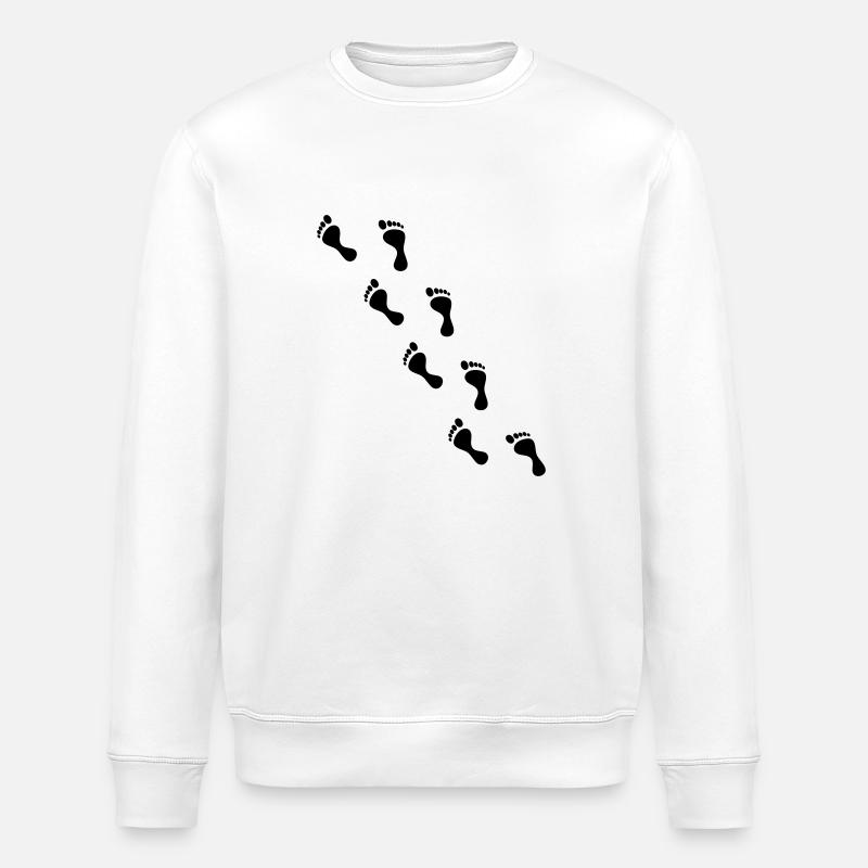 Spuren - Stanley/Stella Unisex Bio-Sweatshirt ROLLER - Weiß