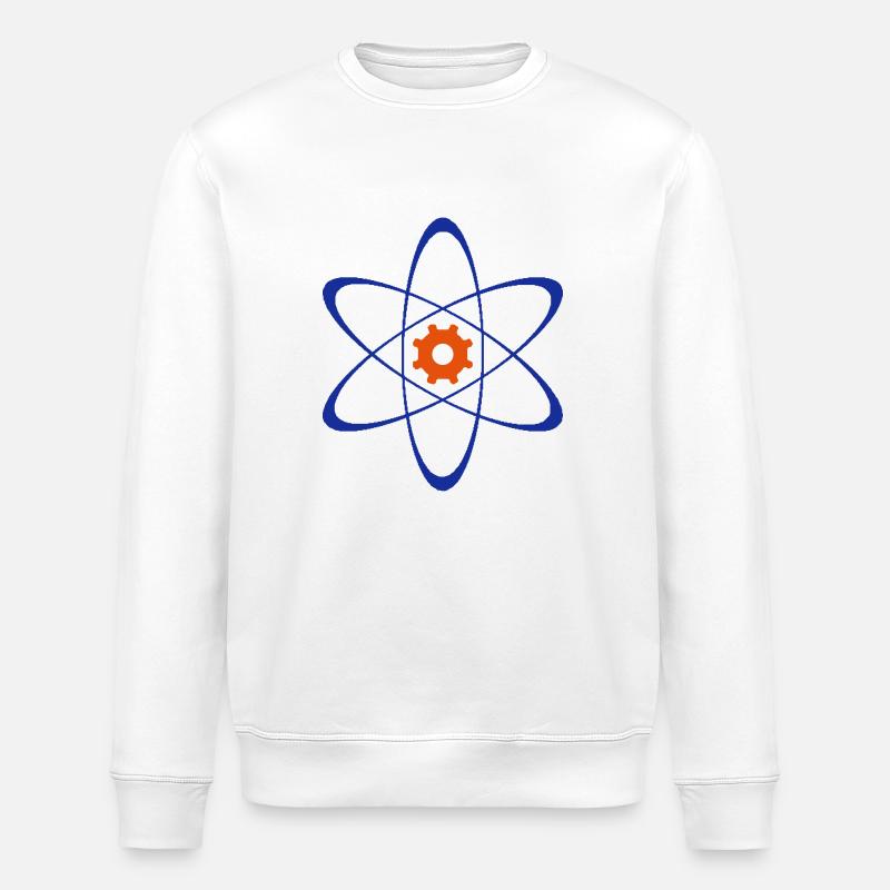 Fachschaft Physik+Technik Uni DuE - Stanley/Stella Unisex Bio-Sweatshirt ROLLER - Weiß