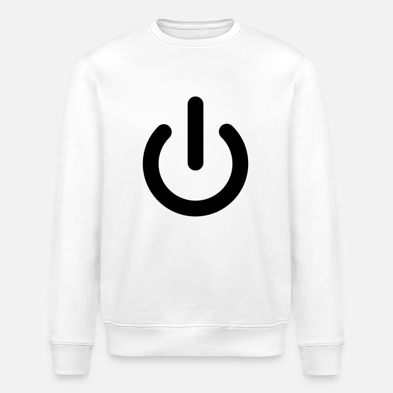 puissance - Sweat bio ROLLER Stanley/Stella Unisexe - blanc