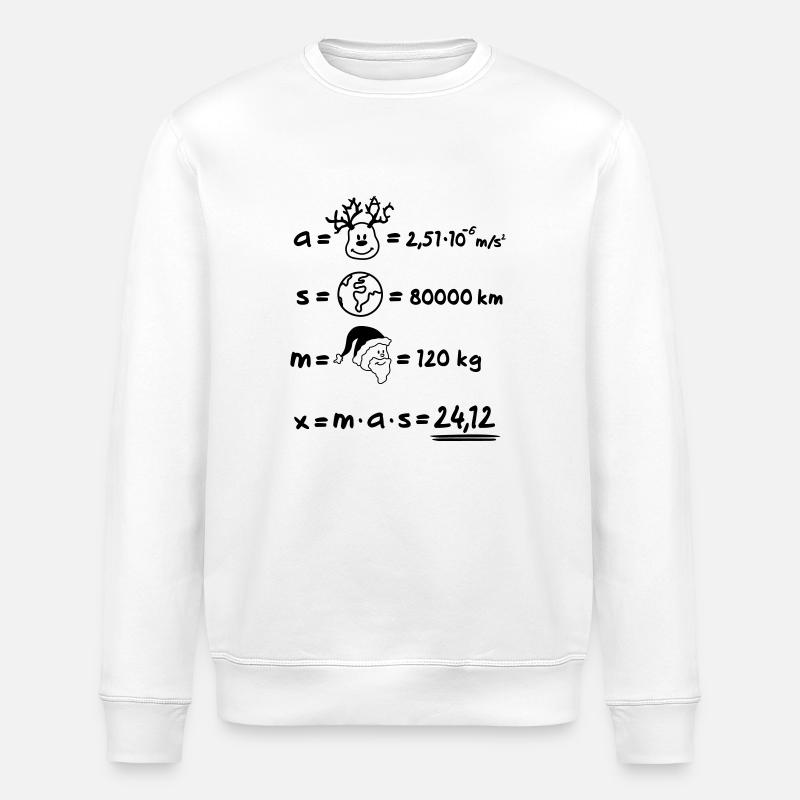 XMAS Formular - Stanley/Stella Unisex Bio-Sweatshirt ROLLER - Weiß