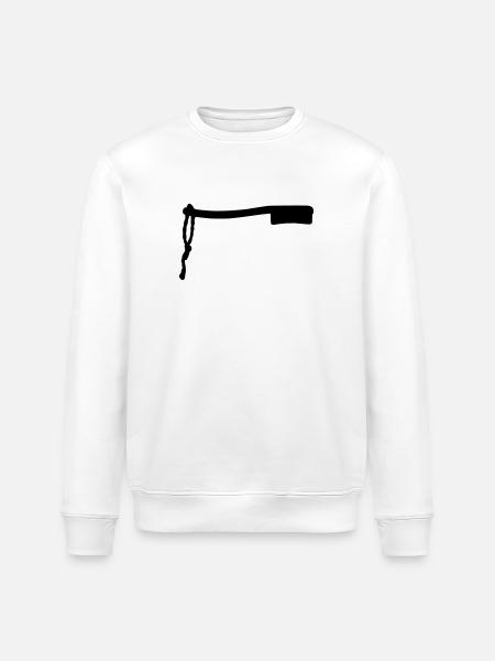 Boulderbrush - Sweat bio ROLLER Stanley/Stella Unisexe - blanc