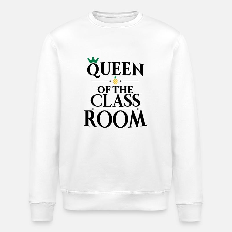 école - Sweat bio ROLLER Stanley/Stella Unisexe - blanc