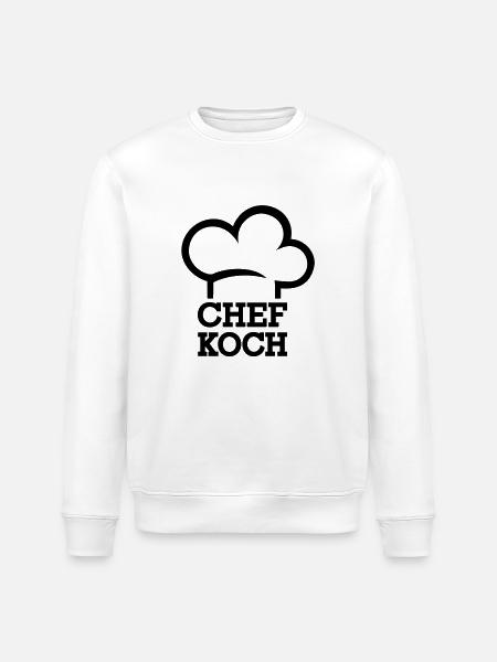 Chef - Stanley/Stella ROLLER Unisex Organic Sweatshirt - white