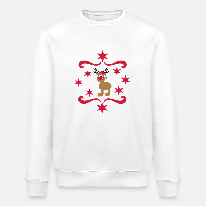 Jour de Noël - Sweat bio ROLLER Stanley/Stella Unisexe - blanc