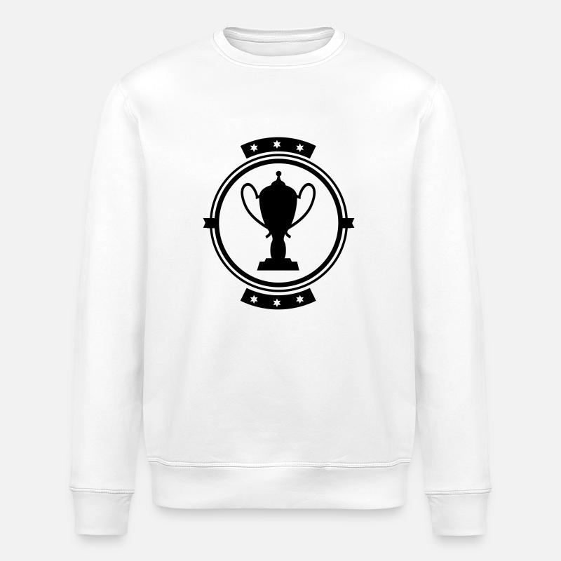 cup_logo_f1 - Sweat bio ROLLER Stanley/Stella Unisexe - blanc