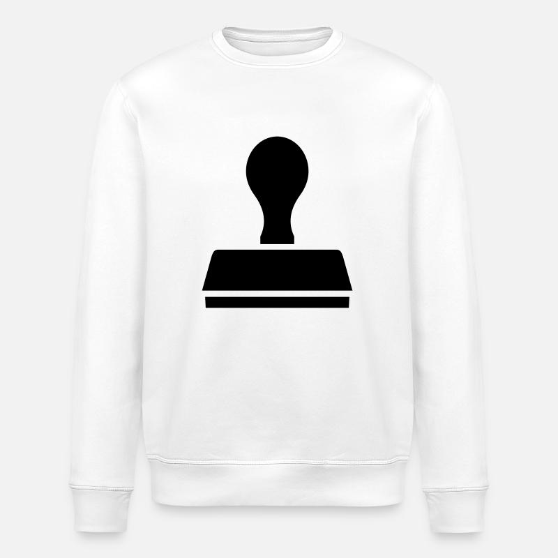 Stamp - Stanley/Stella ROLLER Unisex Organic Sweatshirt - white