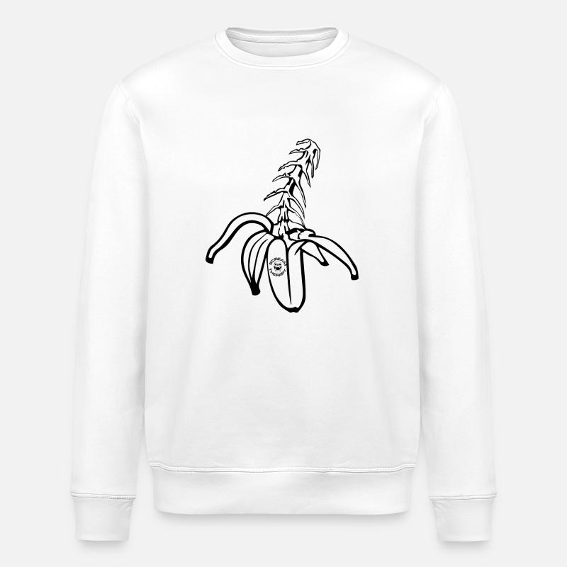 Bonenana - Stanley/Stella Unisex Bio-Sweatshirt ROLLER - Weiß