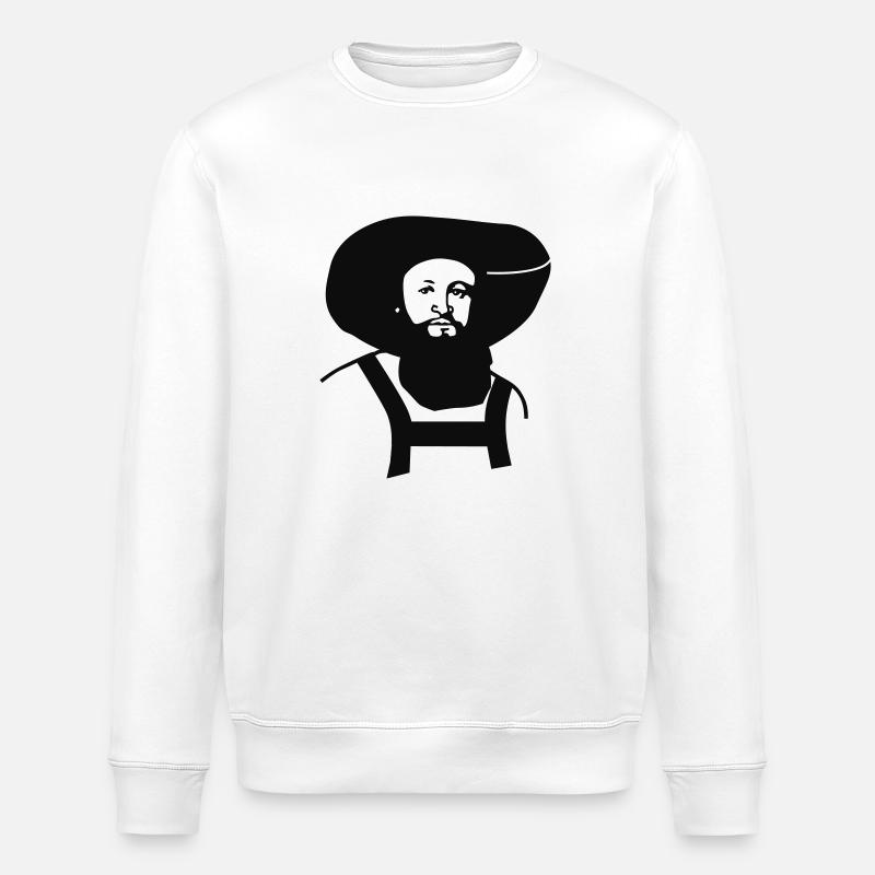Andreas Hofer 5 - Stanley/Stella Unisex Bio-Sweatshirt ROLLER - Weiß