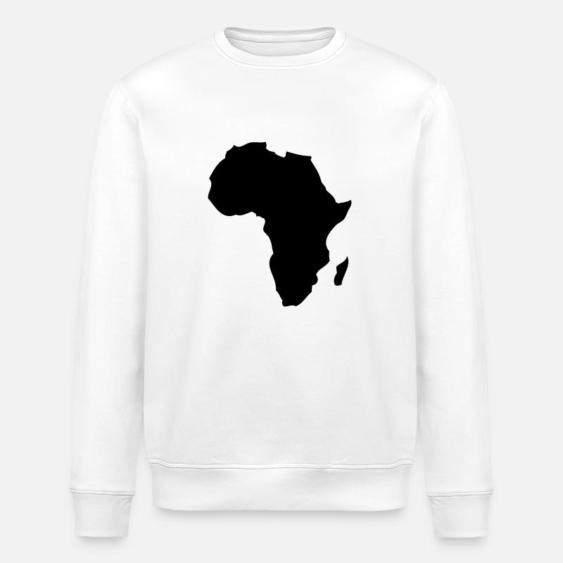 Afrique - Sweat bio ROLLER Stanley/Stella Unisexe - blanc