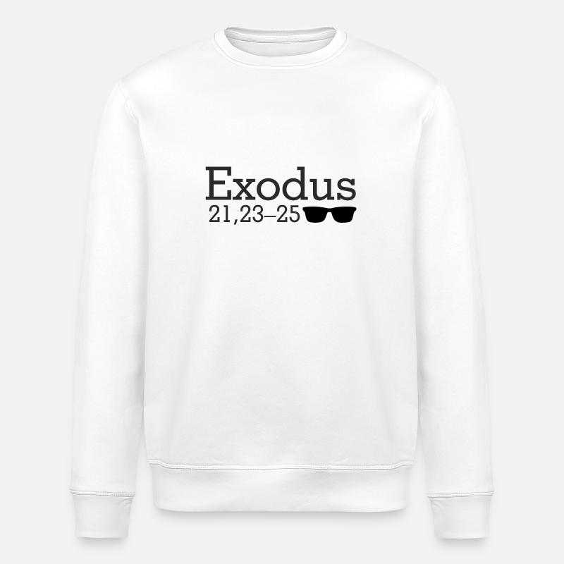 Exode - Sweat bio ROLLER Stanley/Stella Unisexe - blanc