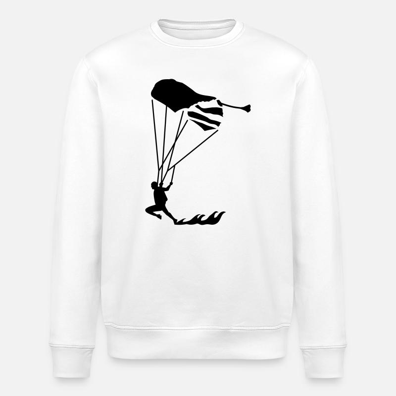 Swooping - Stanley/Stella Unisex Bio-Sweatshirt ROLLER - Weiß