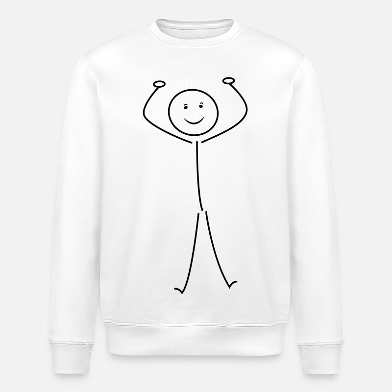 Strichmann - Stanley/Stella ROLLER Unisex Organic Sweatshirt - white