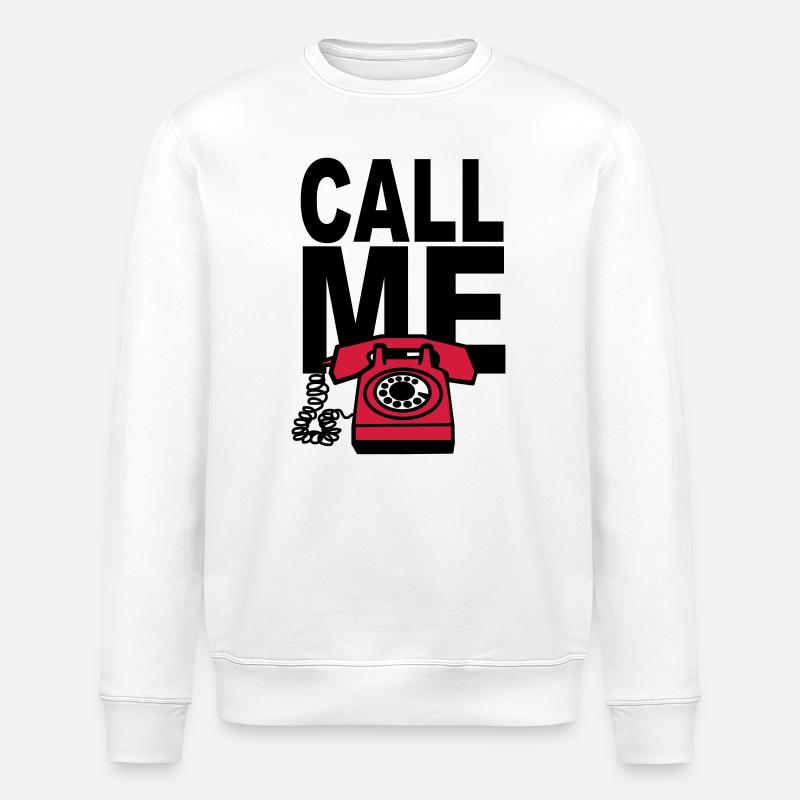 APPELLE-MOI - Sweat bio ROLLER Stanley/Stella Unisexe - blanc