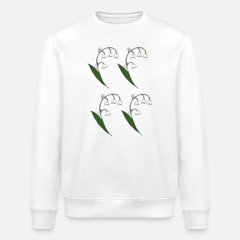 maiglöckchen style - Stanley/Stella Unisex Bio-Sweatshirt ROLLER - Weiß