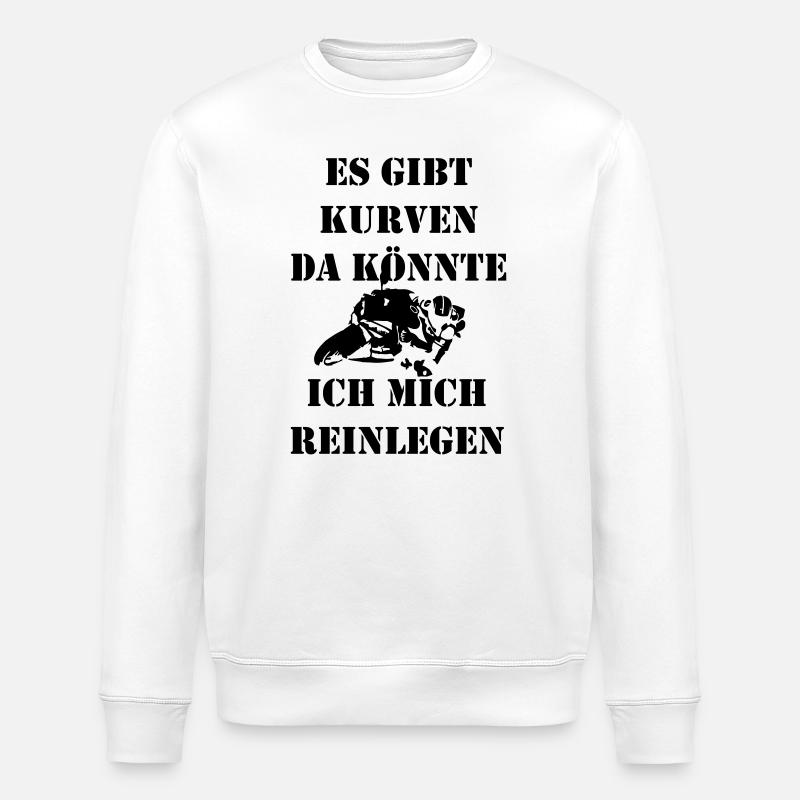 kurven reinlegen Donnergott - Stanley/Stella Unisex Bio-Sweatshirt ROLLER - Weiß