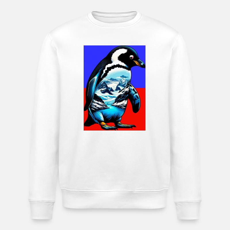 pingouin - Sweat bio ROLLER Stanley/Stella Unisexe - blanc