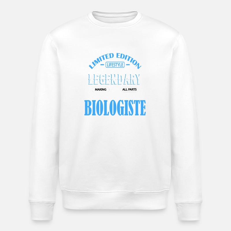 BIOLOGISTE - Sweat bio ROLLER Stanley/Stella Unisexe - blanc