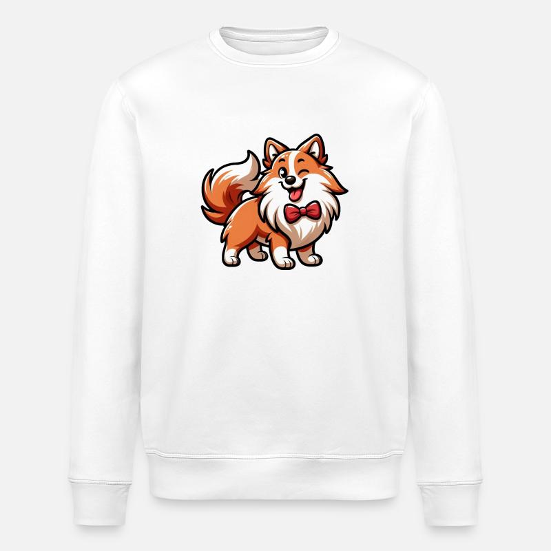 Casanova - Stanley/Stella Unisex Bio-Sweatshirt ROLLER - Weiß