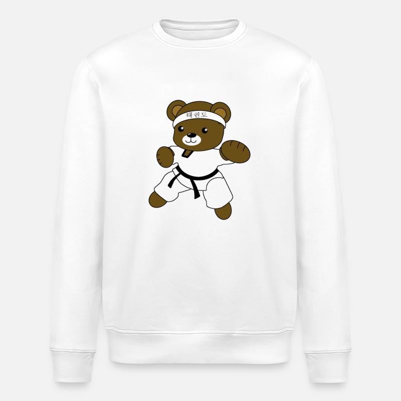 Tae kwon do - Stanley/Stella Unisex Bio-Sweatshirt ROLLER - Weiß