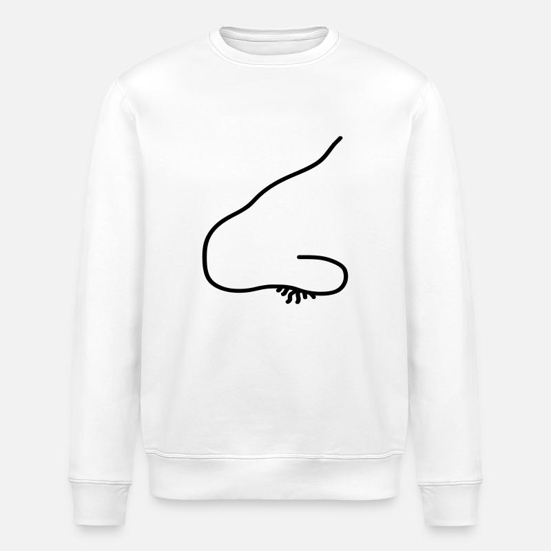 nose - Stanley/Stella Unisex Bio-Sweatshirt ROLLER - Weiß