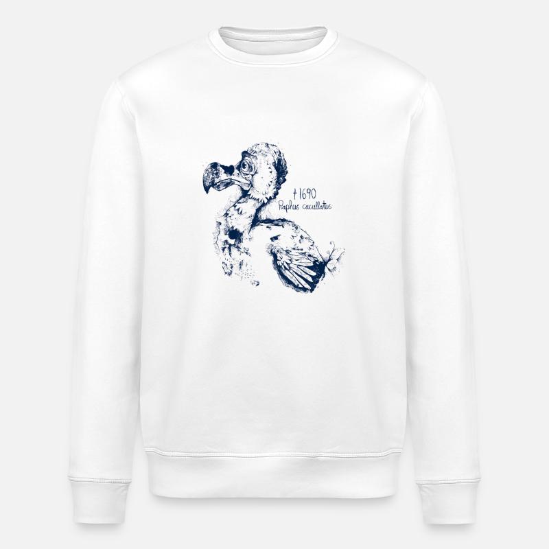 Dodo Vogel - Street Art - Sweat bio ROLLER Stanley/Stella Unisexe - blanc