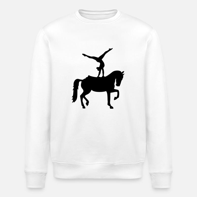 Voltige - Sweat bio ROLLER Stanley/Stella Unisexe - blanc