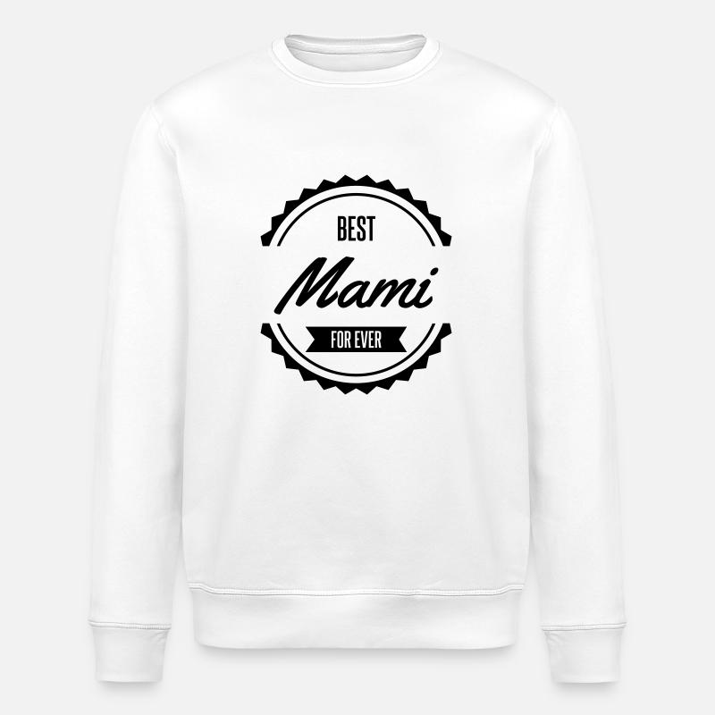 best mami - Stanley/Stella Unisex Bio-Sweatshirt ROLLER - Weiß