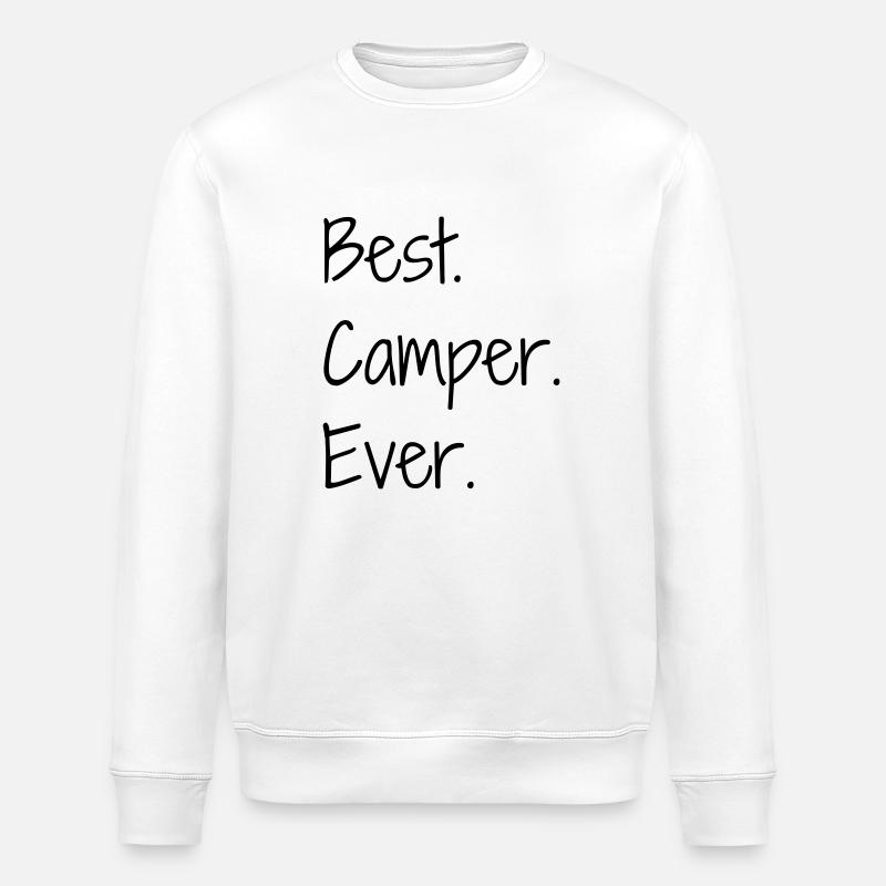 camping / campeur / randonnée / tente - Sweat bio ROLLER Stanley/Stella Unisexe - blanc