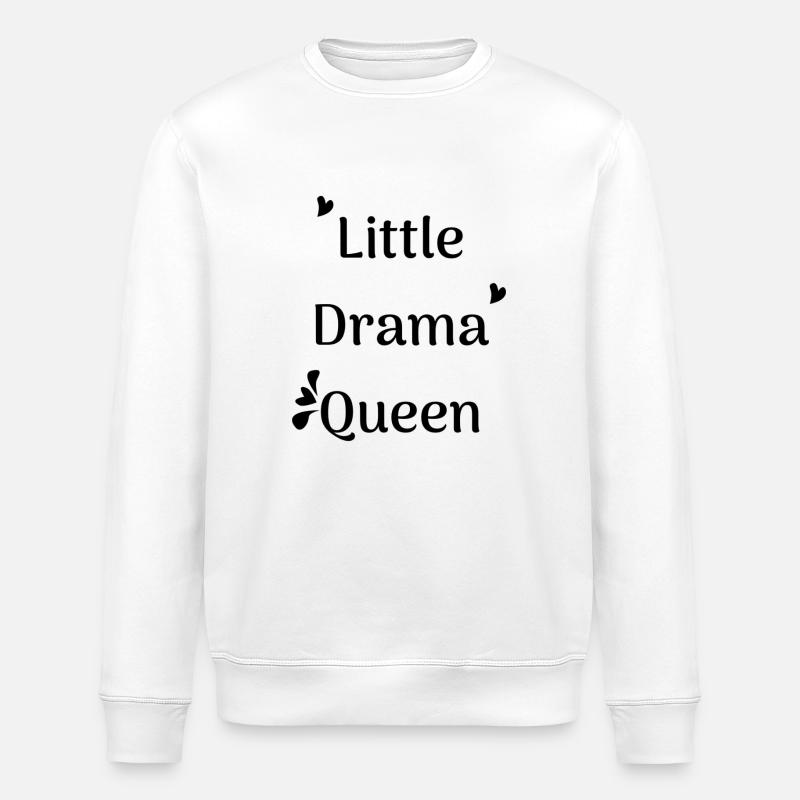 Drama Queen - Stanley/Stella Unisex Bio-Sweatshirt ROLLER - Weiß