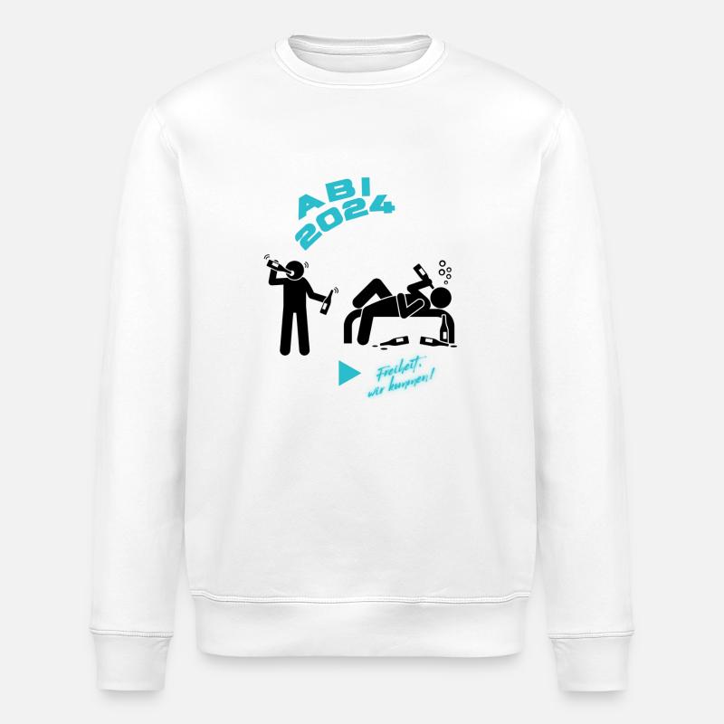 ABI 2024 - Stanley/Stella Unisex Bio-Sweatshirt ROLLER - Weiß
