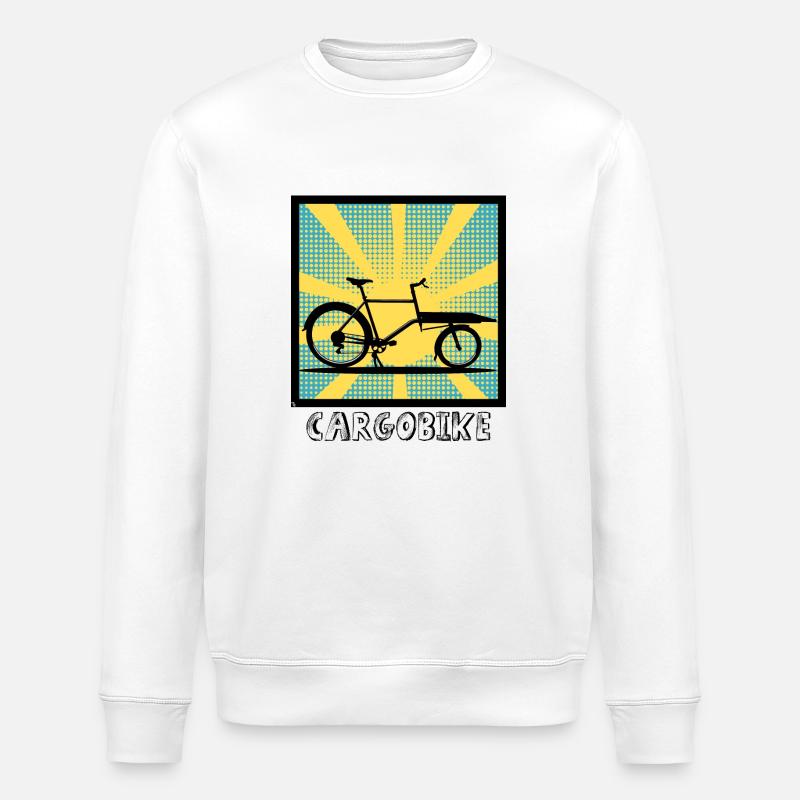 Vélo cargo Popartstyle, Vélo cargo - Sweat bio ROLLER Stanley/Stella Unisexe - blanc
