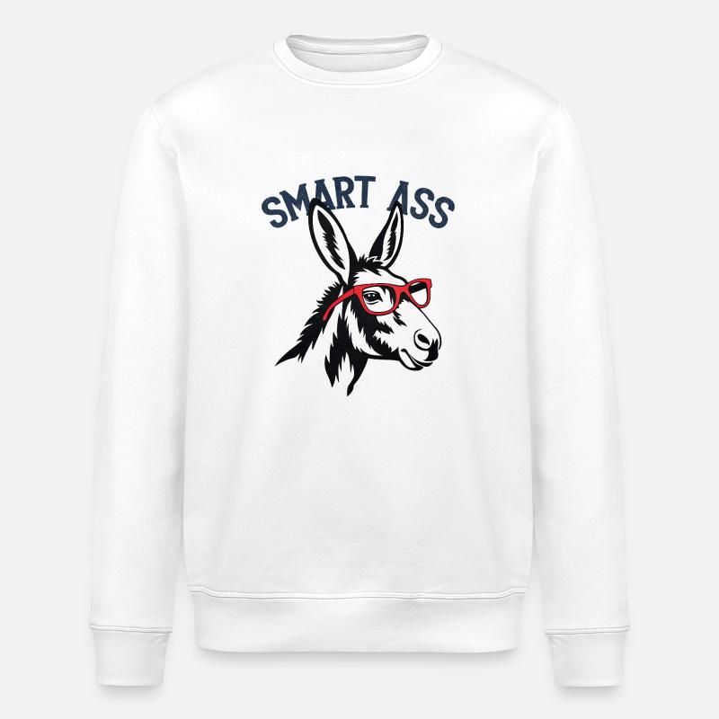 Cul intelligent - Sweat bio ROLLER Stanley/Stella Unisexe - blanc