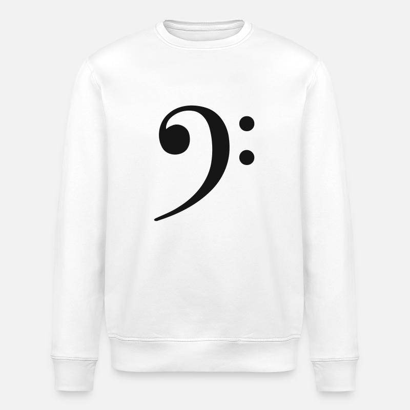 F-schlussel - Stanley/Stella Unisex Bio-Sweatshirt ROLLER - Weiß