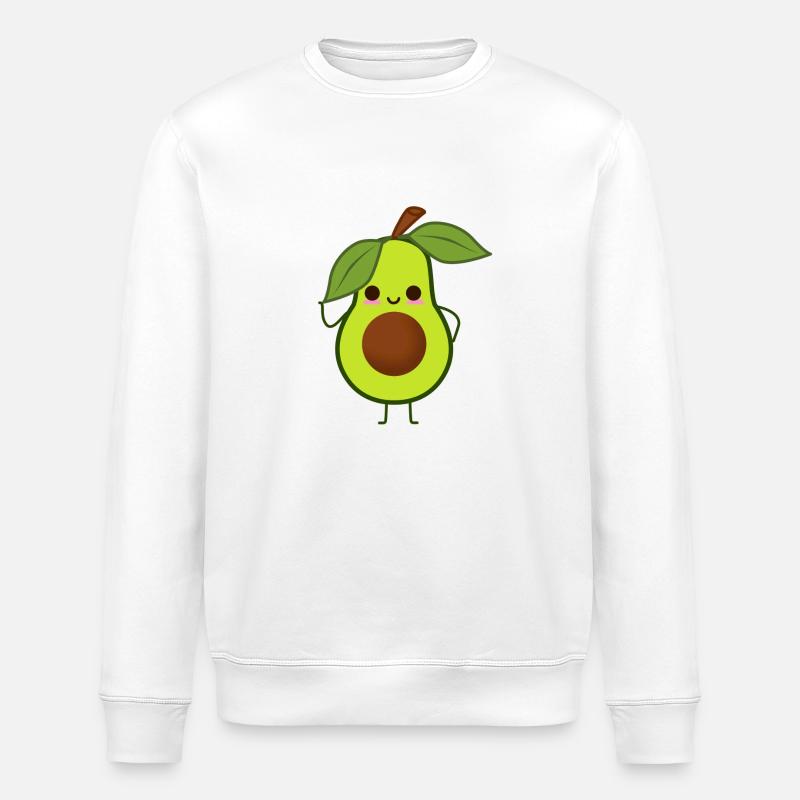 avocat doux - Sweat bio ROLLER Stanley/Stella Unisexe - blanc