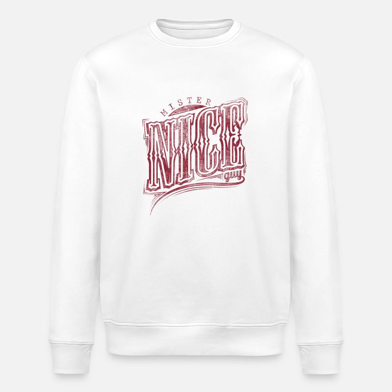 NICE network - Stanley/Stella ROLLER Unisex Organic Sweatshirt - white