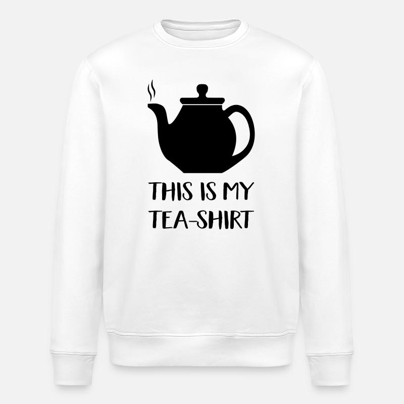 tea shirt - Stanley/Stella Unisex Bio-Sweatshirt ROLLER - Weiß