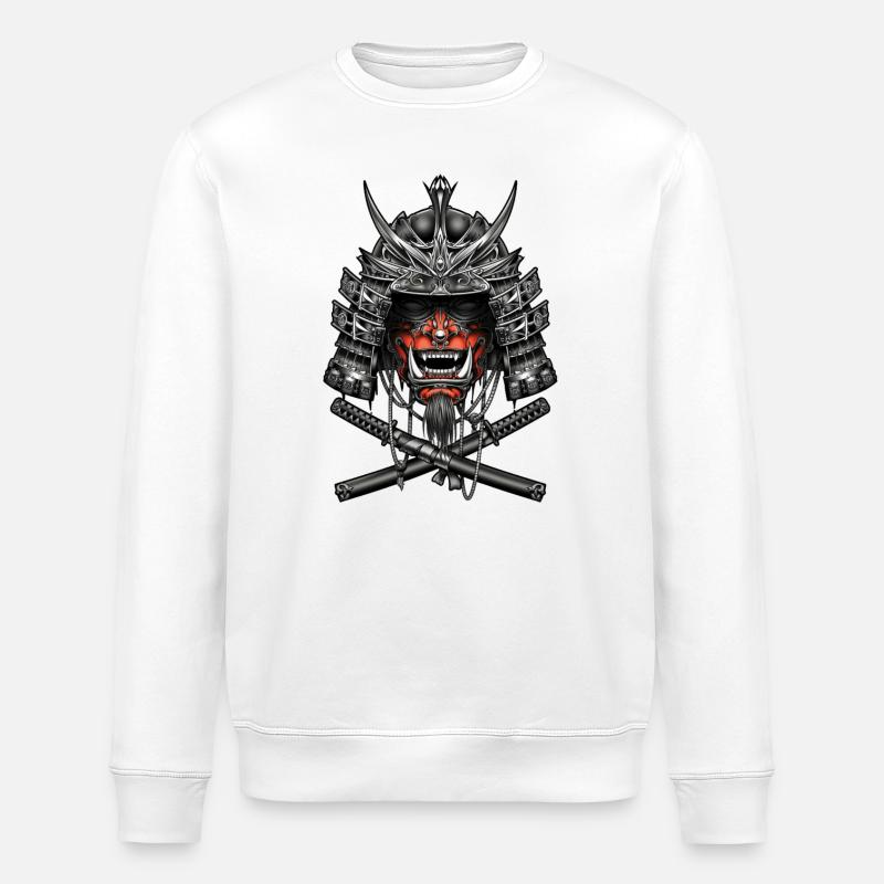 Samouraïs, combattants - Sweat bio ROLLER Stanley/Stella Unisexe - blanc