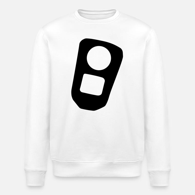 Dosenlasche Dosenöffner Lasche Dose - Stanley/Stella Unisex Bio-Sweatshirt ROLLER - Weiß
