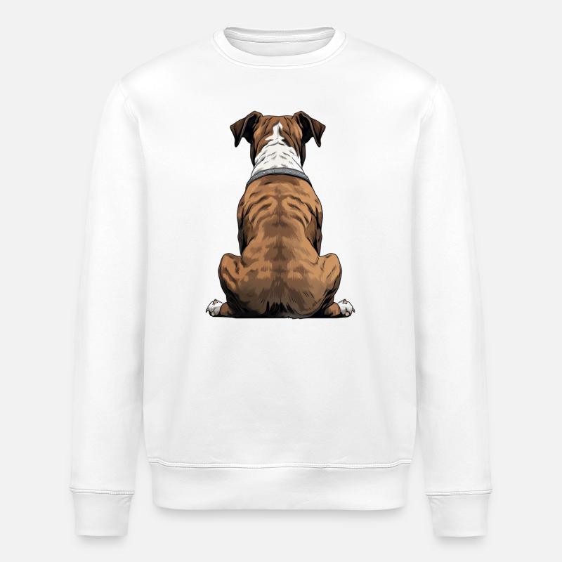 Boxer - Stanley/Stella Unisex Bio-Sweatshirt ROLLER - Weiß