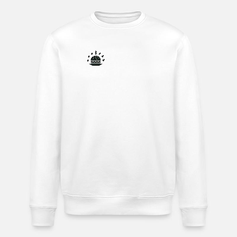 Burger - Stanley/Stella Unisex Bio-Sweatshirt ROLLER - Weiß