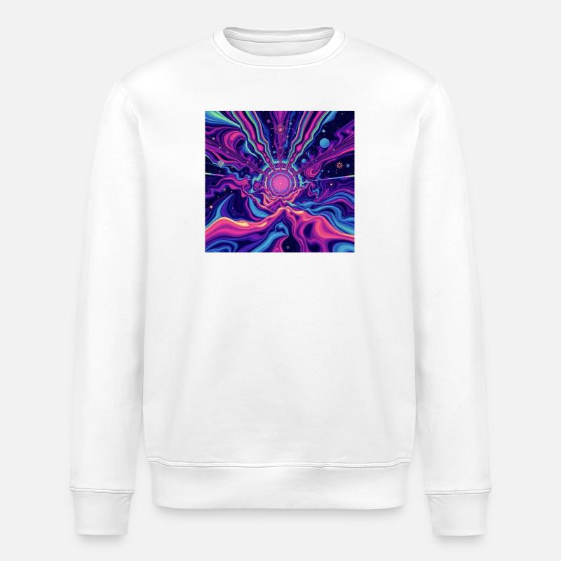 MDMA - Stanley/Stella ROLLER Unisex Organic Sweatshirt - white