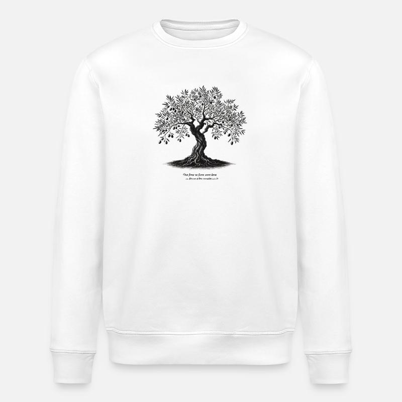 Olivier - Sweat bio ROLLER Stanley/Stella Unisexe - blanc